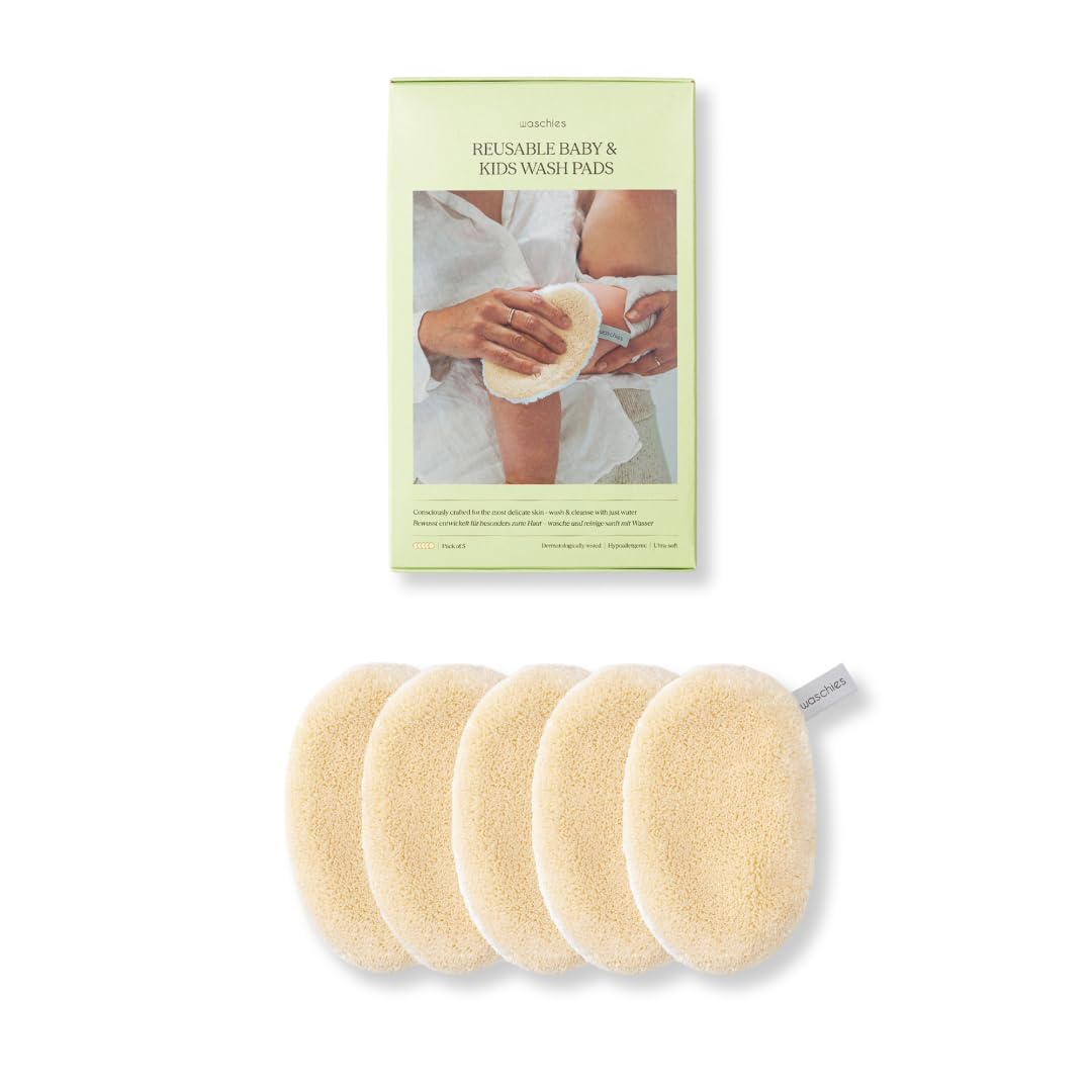 waschies Kids Waschpads 5er-Set – Made in Germany